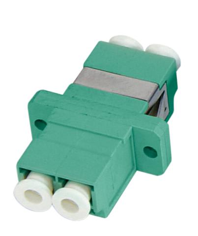 QUBIX SPA - QBX2007013OM3 BUSSOLA LC-LC DUPLEX MM OM3 AQUA