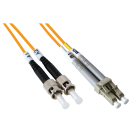 QUBIX SPA - QBX2008119 BRETELLA BIF ST-LC 62,5/125 MM 1MT
