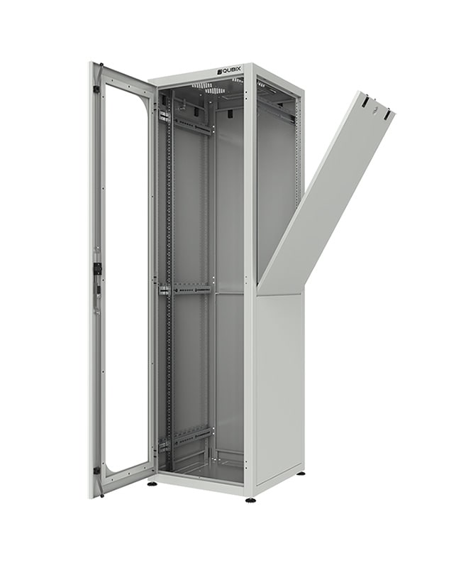 QUBIX SPA - QBX2009120 ARMADIO TECH H1750XL800XP800 36U GR