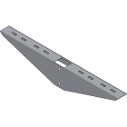 SATI ITALIA SPA - SAT2510202 Mensola con doppio braccio base 200+200 spessore 20/10 ZF