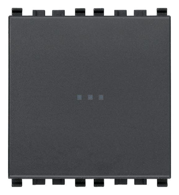 VIMAR SPA - VIW20108.2 PULSANTE 1P NO 10A ASSIALE 2M GRIGIO