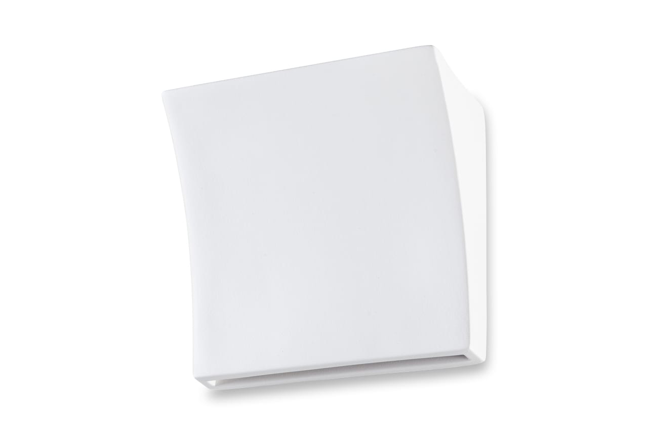 BELFIORE SRL - NVT2012-3057 Lampada in CERAMICA 9010 con parte elettrica a LED a parete dal design moderno con luce biemissione.