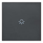 VIMAR SPA - VIW20132.L Tasto 2M simbolo luce assiale grigio