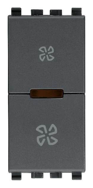 VIMAR SPA - VIW20134 DIMMER VENTILATORI 220-240V GRIGIO