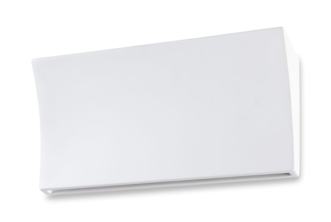 BELFIORE SRL - NVT2014-52 Lampada in CERAMICA 9010 con parte elettrica a LED a parete dal design moderno con luce biemissione.