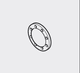 VAILLANT - VLT0020151836 FLANGIA CHIUSURA COLLET GAS DN80