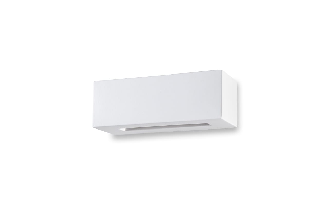 BELFIORE SRL - NVT2018-2757 Illuminazione in CERAMICA 9010 a parete con parte elettrica a LED con luce biemissione.