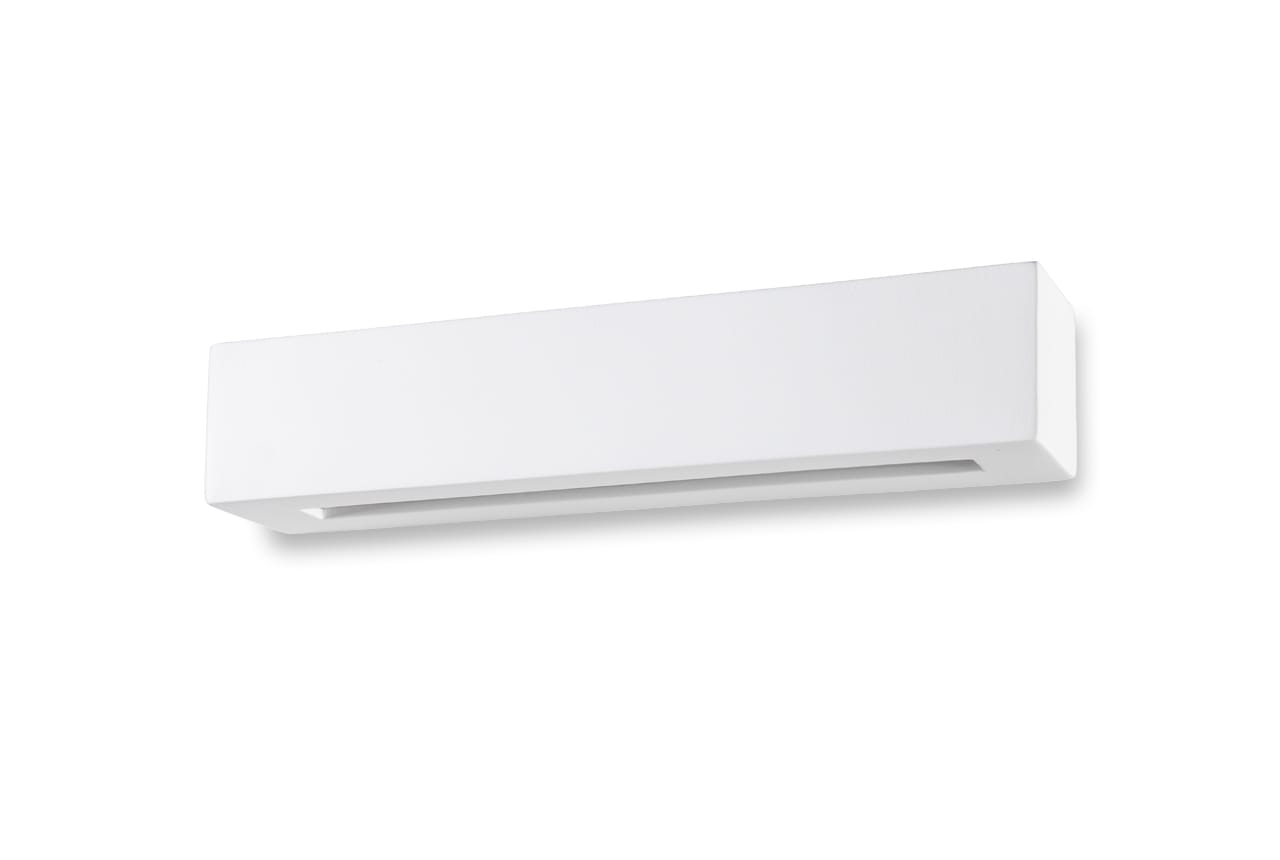 BELFIORE SRL - NVT2019-3060 Illuminazione in CERAMICA 9010 a parete con parte elettrica a LED con luce biemissione.