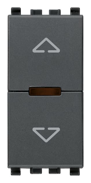 VIMAR SPA - VIW20196 Commutatore tapparelle Quid grigio