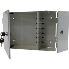 EXCEL - EXL202-033 6-PORT LC QUAD 24C MM 2DOOR LOCKABLE BOX