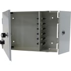 MAYFLEX UK LIMITED - EXL202-034 12PORT LC QUAD 48C MM 2DOOR LOCKABLE BOX