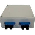 EXCEL - EXL202-107-SM ExcelEnbeamLCPatchBox2PortQuad(8-Co