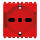 VIMAR SPA - VIW20210.R PRESA 2P+T 16A UNIVERSALE ROSSO