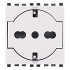 VIMAR SPA - VIW20211.B PRESA 2P+T P40 UNIVERSALE A FILO BIANCO