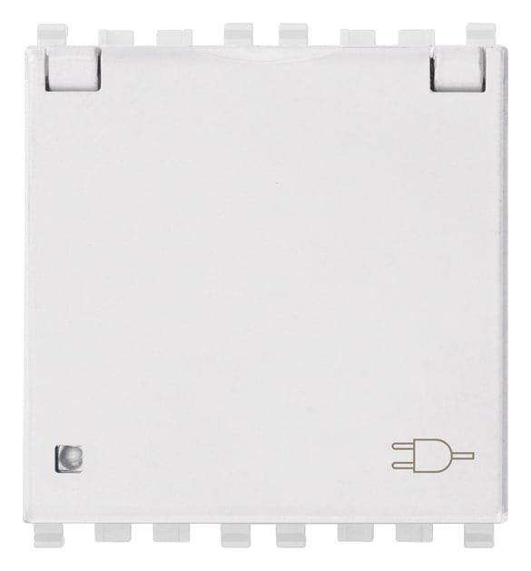 VIMAR SPA - VIW20212.C.B Presa SICURY 2P+T 16A FR + coper. bianco