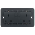 VIMAR SPA - VIW20222.L 2 prese 2P+T 13A inglese interr. grigio