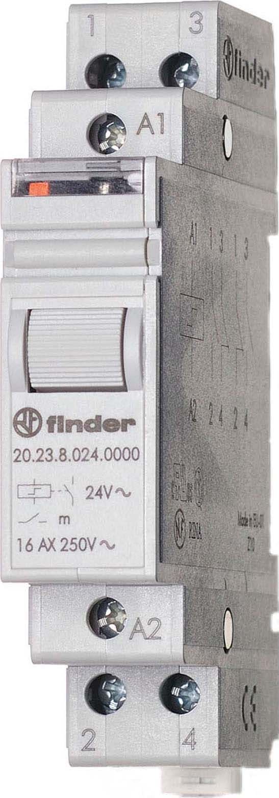 FINDER SPA - FIN202381204000 RELE AD IMPULSI 17.5MM 1NO+1NC 16A