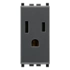 VIMAR SPA - VIW20242 PRESA SICURY 2P+T 15A USA+SASO GRIGIO