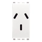 VIMAR SPA - VIW20250.B PRESA SICURY 2P+T 10A ARGENTINO BIANCO