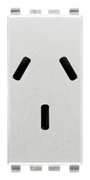 VIMAR SPA - VIW20250.N PRESA SICURY 2P+T 10A ARGENTINO NEXT