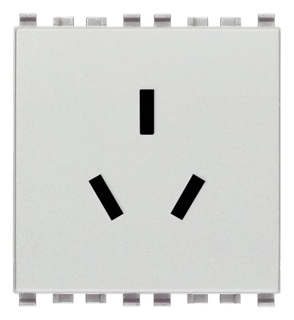 VIMAR SPA - VIW20252.N PRESA SICURY 2P+T 10A CINESE 2M NEXT