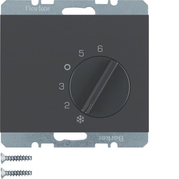 BERKER - BRK20267106 Temperaturregler We m Z-St K.1 anth