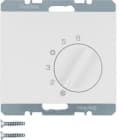 BERKER - BRK20267109 Temperaturregler, Wechsler, mit Zentrals