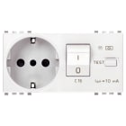 VIMAR SPA - VIW20286.B PRESA 2P+T 16A P30 INTB+MTDIF C16 BIANCO