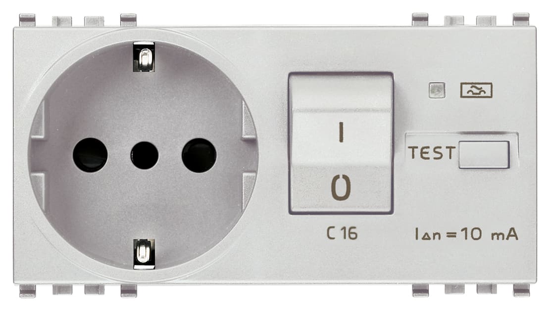 VIMAR SPA - VIW20286.N PRESA 2P+T 16A P30 INTB+MTDIFF C16 NEXT