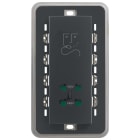 VIMAR SPA - VIW20291 Presa per rasoio verticale 230V grigio