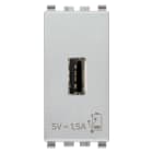 VIMAR SPA - VIW20292.N UNITA ALIMENTAZIONE USB 5V 1,5A 1M NEXT