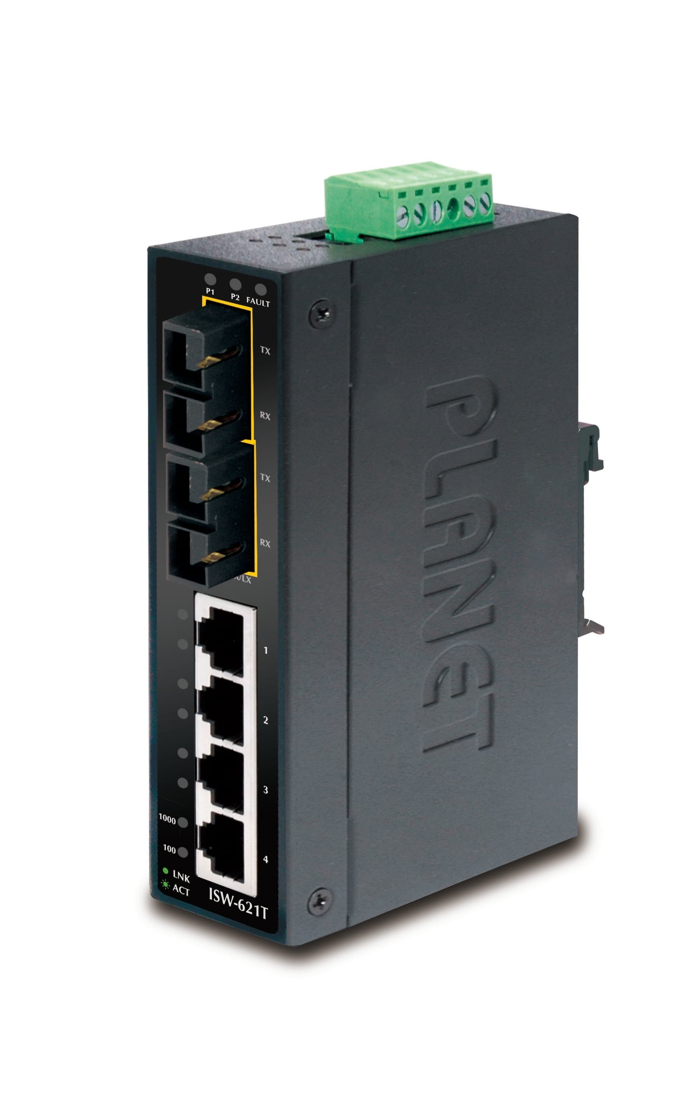 QUBIX SPA - QBX2032169 ISW-621TS15 IP30 SW FE 4TP+2 SC SM