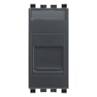 VIMAR SPA - VIW20322 PRESA RJ11 6/4 CON PORTELLO GRIGIO