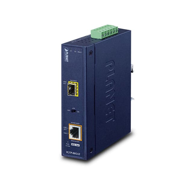 QUBIX SPA - QBX2032229 IGTP-805AT IP30 MC GE POE AT 1SFP 1000X