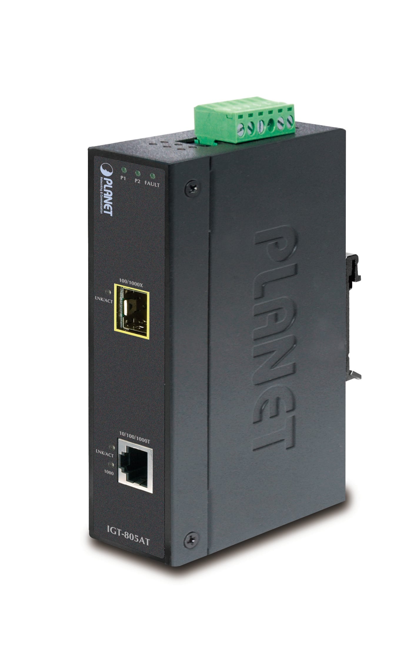 QUBIX SPA - QBX2032346 IGT-805AT IP30 MC GE 1TP/1SFP 100/1000X