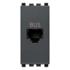 VIMAR SPA - VIW20329 PRESA RJ11 SPECIALE PER BUS GRIGIO