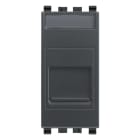 VIMAR SPA - VIW20337.C Adattatore portello RJ45 Keystone grigio