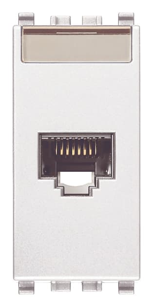 VIMAR SPA - VIW20339.4.B PRESA RJ45 NETSAFE CAT5E UTP 110 BIANCO