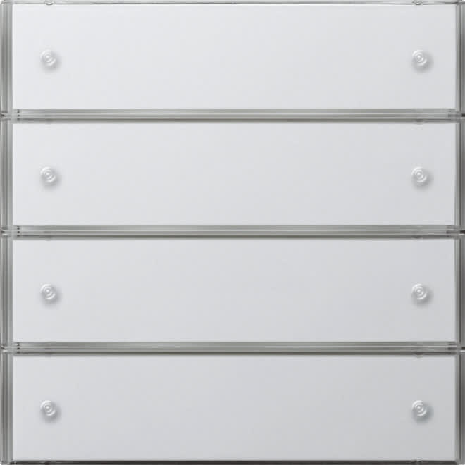 GIRA - GIR2034112 Tastsens.3 Komfort 4f KNX Flachenschalte