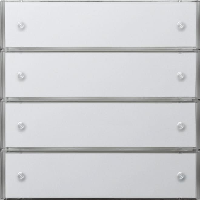 GIRA - GIR2034112 Tastsens.3 Komfort 4f KNX Flachenschalte