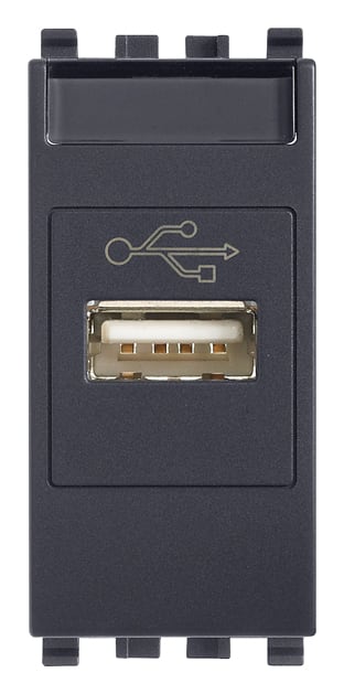 VIMAR SPA - VIW20345 PRESA USB GRIGIO