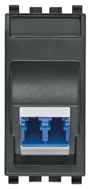 VIMAR SPA - VIW20350.LC PRESA OTTICA MONO 9/125 LC GRIGIO