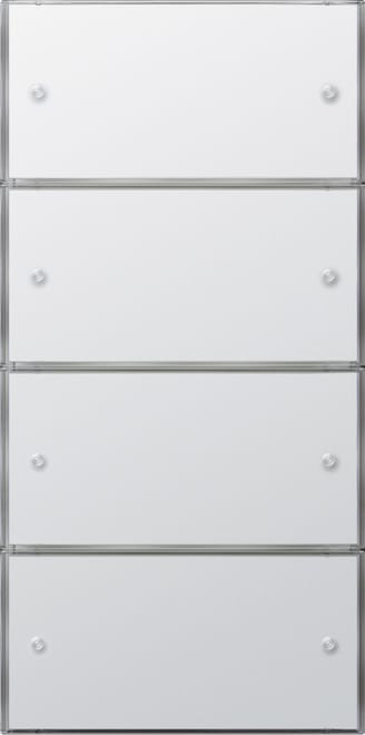 GIRA - GIR2035112 Tastsens.3 Komfort 4f (2+2) KNX Flachens