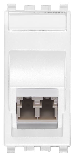 VIMAR SPA - VIW20351.LC.B PRESA OTTICA MULTI 50/125 LC BIANCO