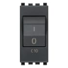 VIMAR SPA - VIW20405.10 INTERRUTTORE MT 1P+N C10 120-230V GRIGIO