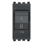 VIMAR SPA - VIW20405.16 INTERRUTTORE MT 1P+N C16 120-230V GRIGIO