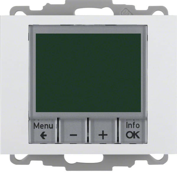 BERKER - BRK20447109 TERMOSTATO CONT.NA + P.ZO C.LE K1 BI.P.