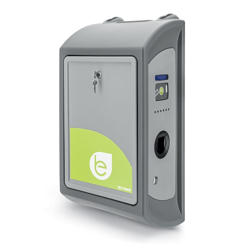 SCAME PARRE SPA - SCA204.WD21D-T2T2MA DUAL WALLBOX 2 PRESE C/BLOCCO T2 7,4kW