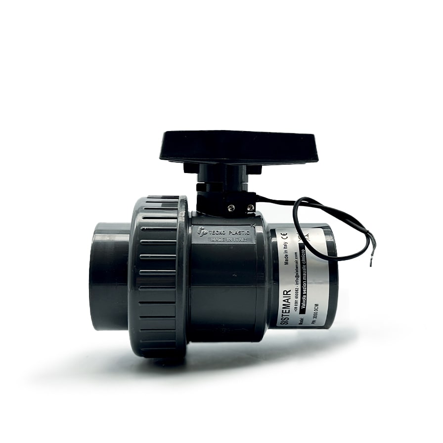 TECNOPLUS - TNP2050.0CM VALVOLA A SFERA DI SEZIONAM.MAN.D.50C/MI