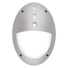 ROSSINI - RSS20571-GR APPLIQUE/PLAFONIERA OVALE GRIGIA E27 IP6